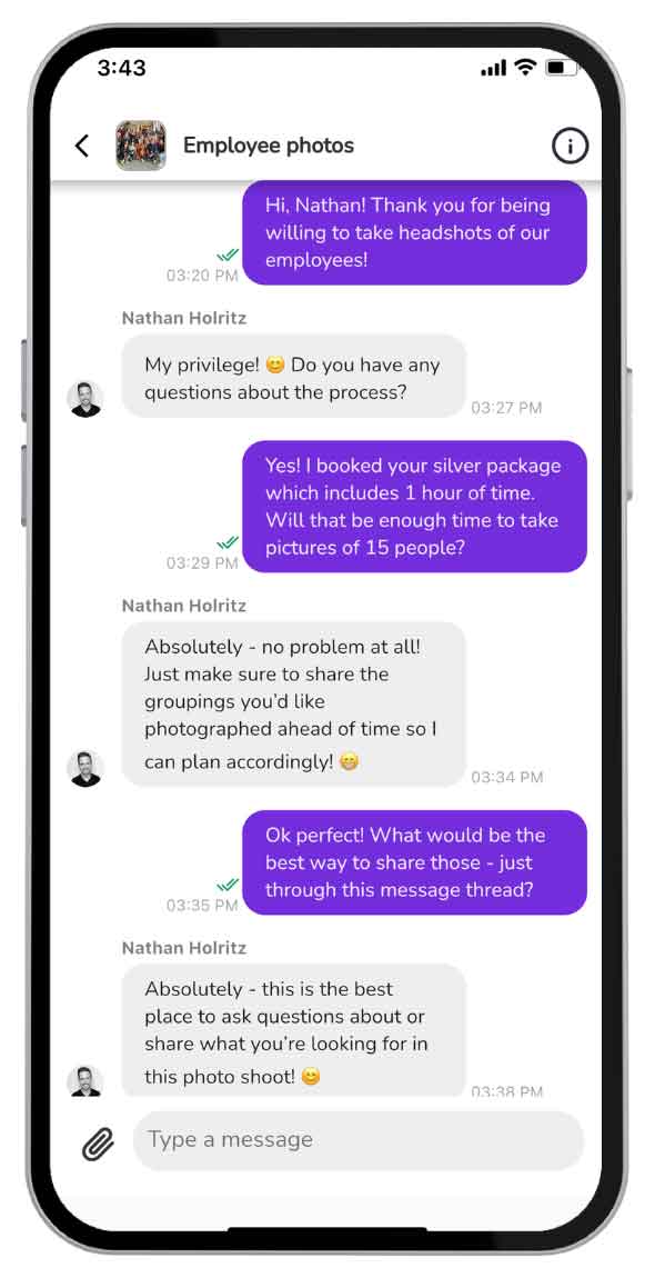 Cheezoo chat feature